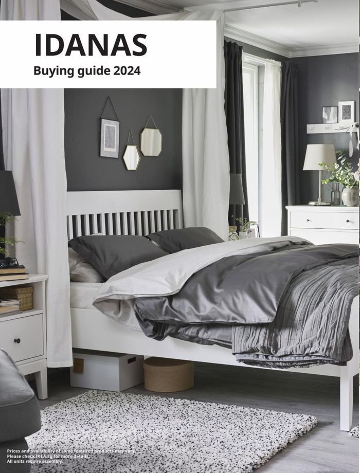 IKEA catalogue in Singapore | Idanas-buying-guide 2024 | 07/09/2023 - 31/12/2024