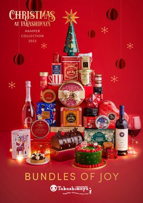 Takashimaya catalogue | Christmas Hamper 2023 | 31/10/2023 - 25/12/2023