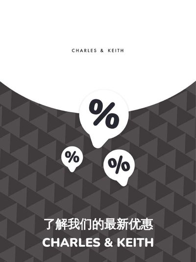 Clothes, shoes & accessories offers in Singapore | Offers Charles & Keith in Charles & Keith | 21/11/2023 - 21/11/2024