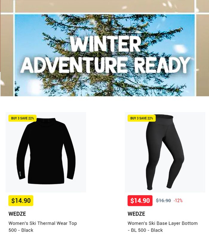 Decathlon catalogue | Winter Adventure Ready | 28/11/2023 - 28/12/2023