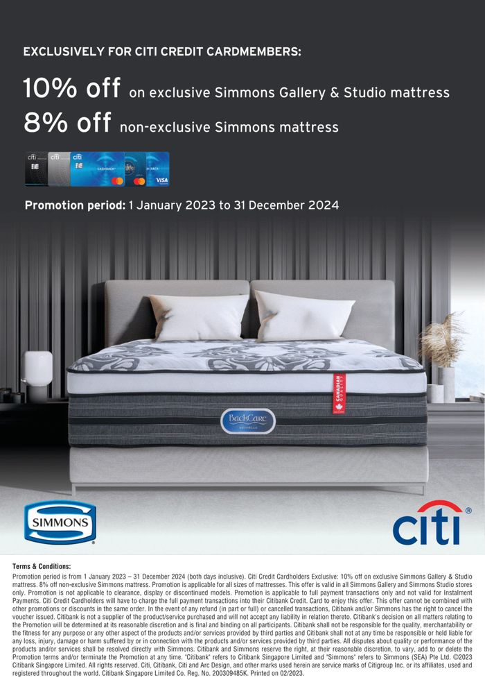 Simmons catalogue | 10% off | 18/01/2024 - 31/12/2024
