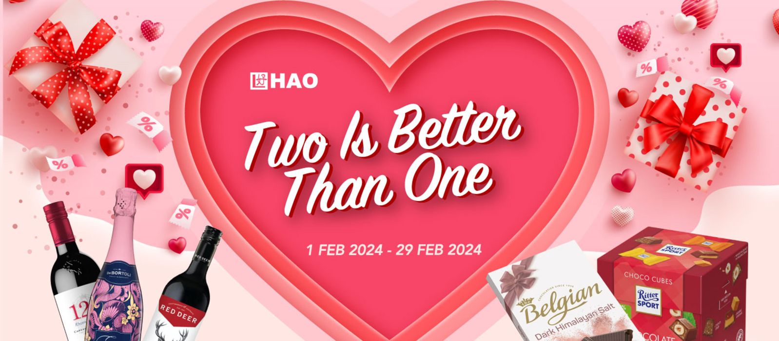 HAO catalogue in Singapore | Two is better than one | 16/02/2024 - 29/02/2024