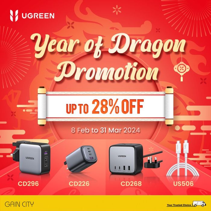 Gain City catalogue in Singapore | Year of dragon promotion | 19/02/2024 - 31/03/2024
