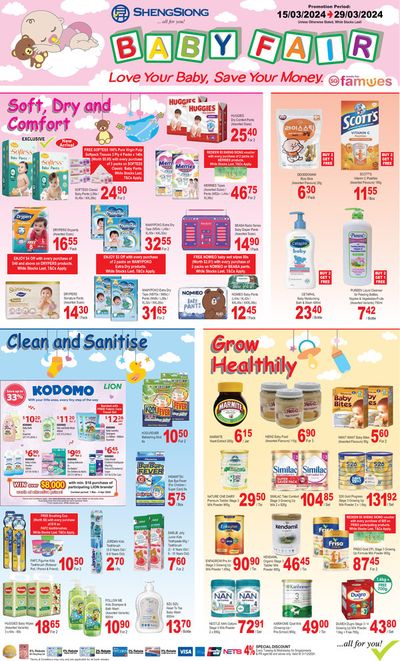 Sheng Siong catalogue in Singapore | Baby Fair | 15/03/2024 - 29/03/2024