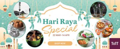 Electronics & Appliances offers in Singapore | Hari raya special in ToTT | 22/03/2024 - 14/04/2024