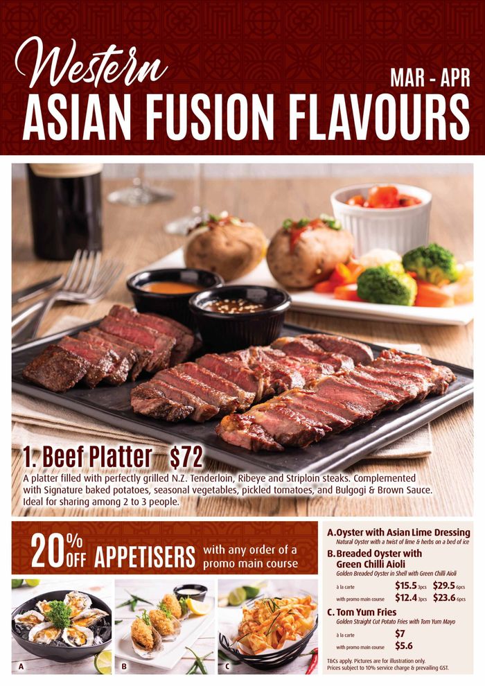 Jack's Place catalogue in Singapore | Western Asian fusion flavours | 20/03/2024 - 30/04/2024