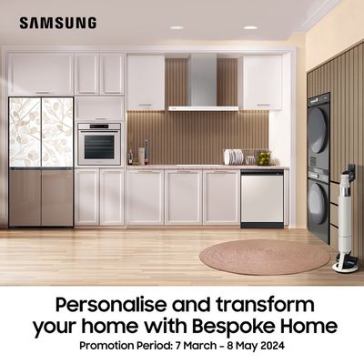 Electronics & Appliances offers | Personalize and transform your home in Audio House | 21/03/2024 - 08/05/2024