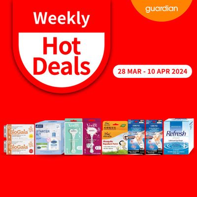Beauty & Health offers in Singapore | Weekly hot deals in Guardian | 28/03/2024 - 10/04/2024