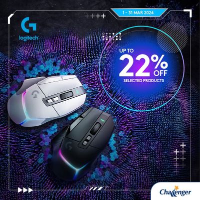 Electronics & Appliances offers in Singapore | Up to 22% off in Challenger | 28/03/2024 - 31/03/2024