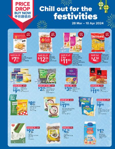 FairPrice catalogue in Singapore | Chill out for the festivities | 29/03/2024 - 10/04/2024