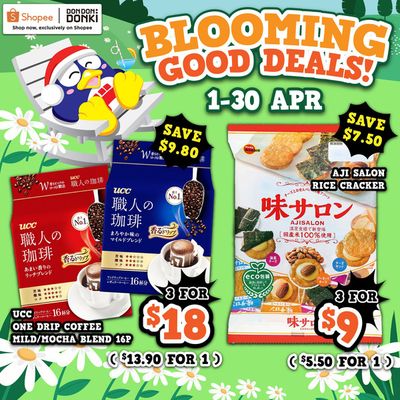 Don Don Donki catalogue in Singapore | Blooming good deals! | 04/04/2024 - 30/04/2024