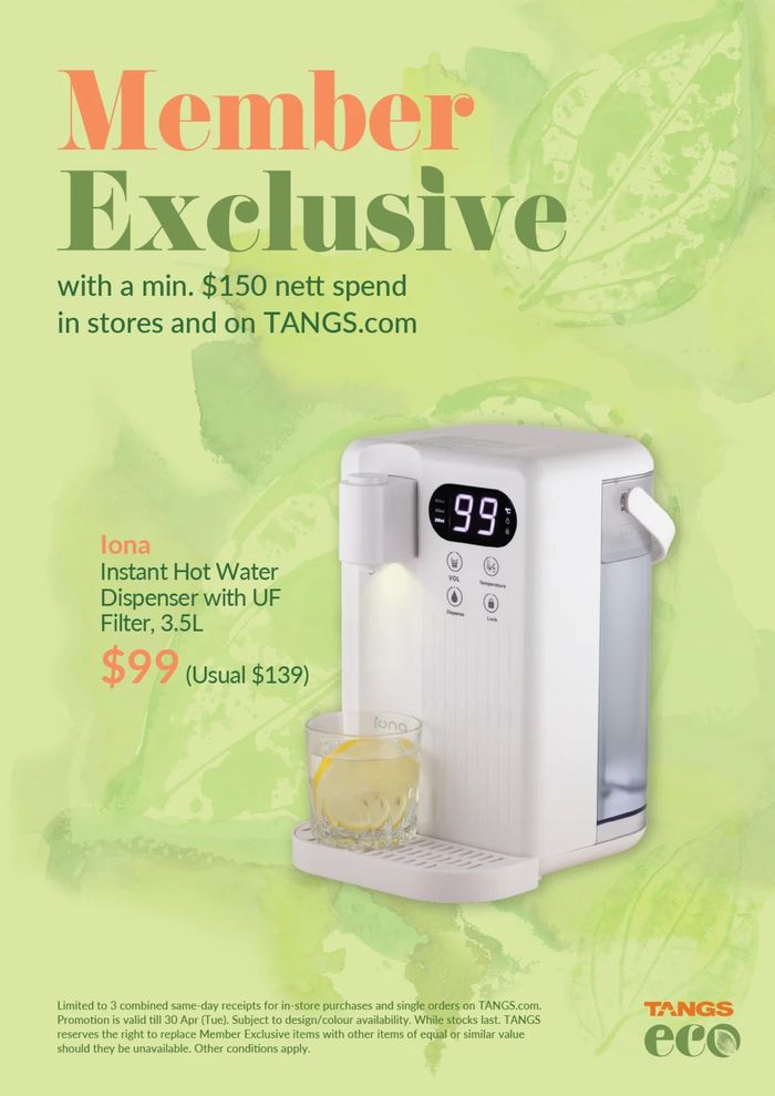 Tangs catalogue | Special buys | 04/04/2024 - 30/04/2024