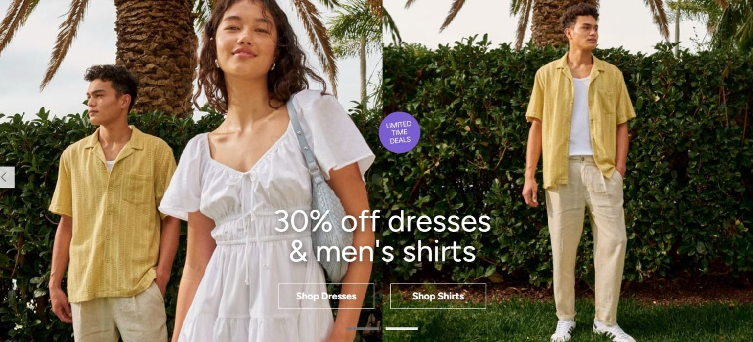 Cotton On catalogue | 30% off dresses | 05/04/2024 - 30/04/2024