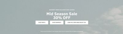 Clothes, shoes & accessories offers | Mid Season Sale 30% OFF in Dockers | 05/04/2024 - 30/04/2024