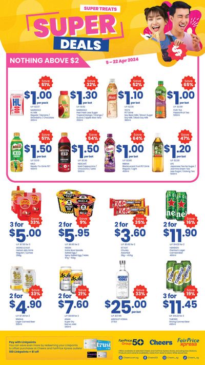 Cheers catalogue in Singapore | Super Treats | 09/04/2024 - 22/04/2024