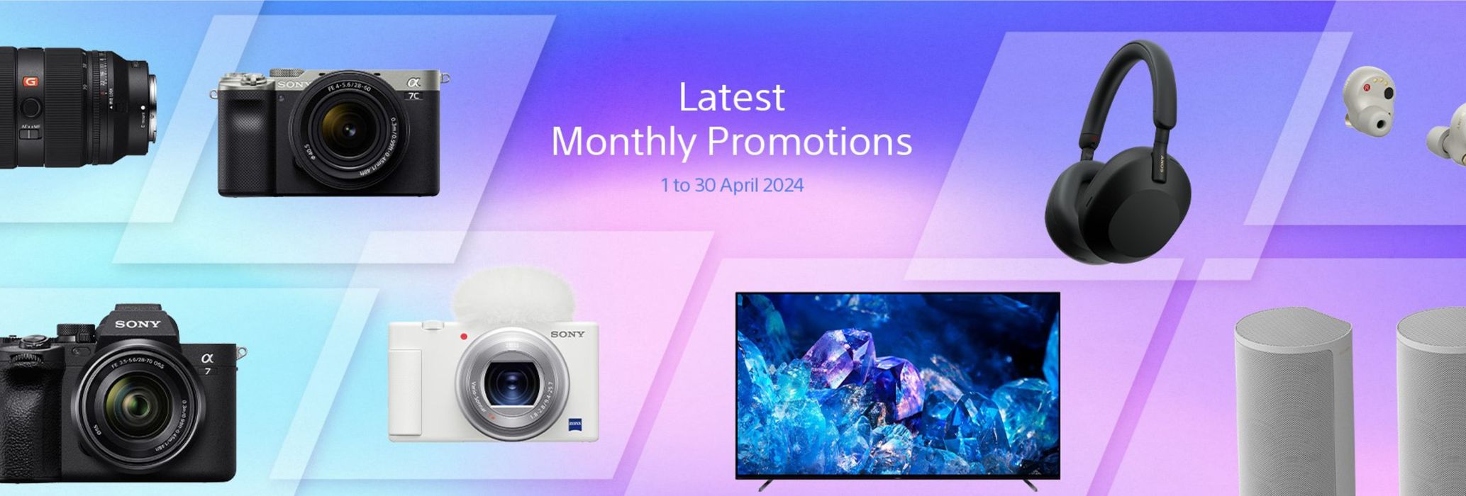 Sony catalogue | Latest monthly promotion | 09/04/2024 - 30/04/2024