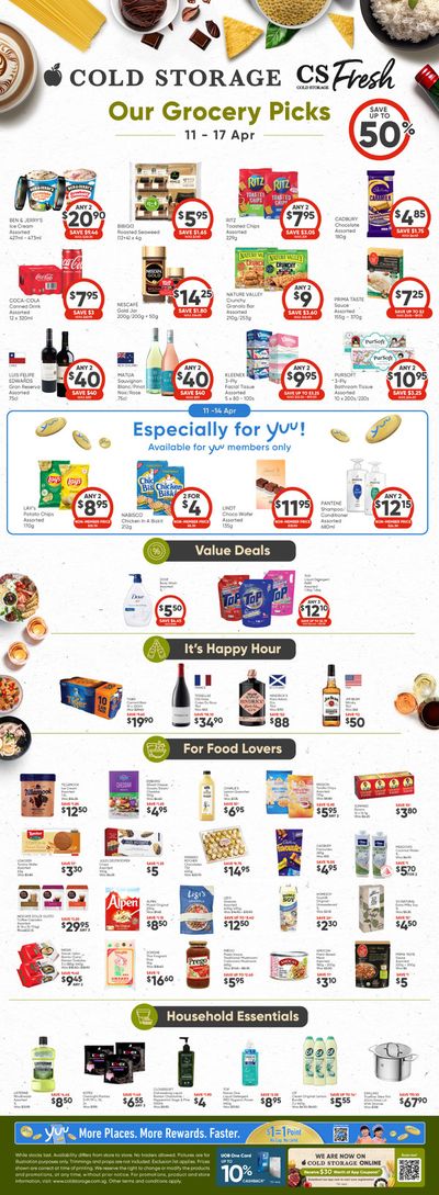 Cold Storage catalogue | Our grocery picks | 11/04/2024 - 17/04/2024