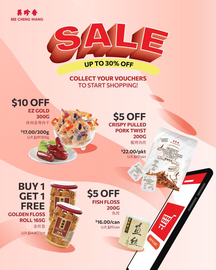 Bee Cheng Hiang catalogue in Singapore | Sale up to 30% off | 12/04/2024 - 30/04/2024