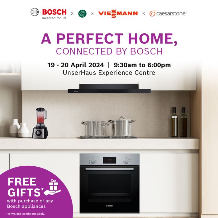 Bosch catalogue in Singapore | Free gifts | 19/04/2024 - 20/04/2024