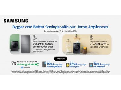 Electronics & Appliances offers | Bigger and better savings in Parisilk | 17/04/2024 - 08/05/2024