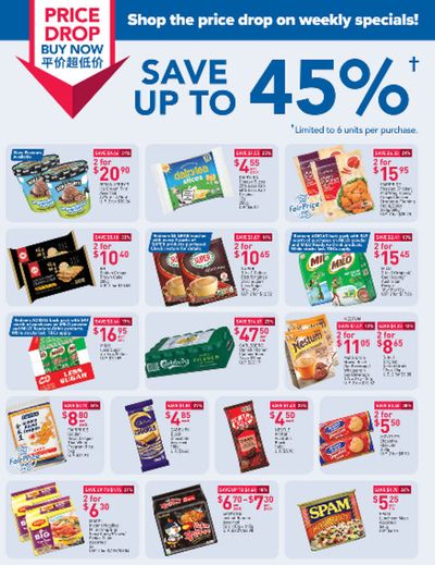 FairPrice catalogue in Singapore | Save up to 45% | 18/04/2024 - 24/04/2024