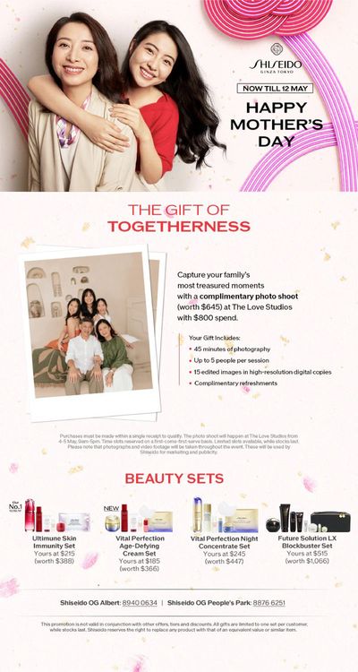 Department Stores offers in Singapore | Happy Mother's Day in OG | 29/04/2024 - 12/05/2024