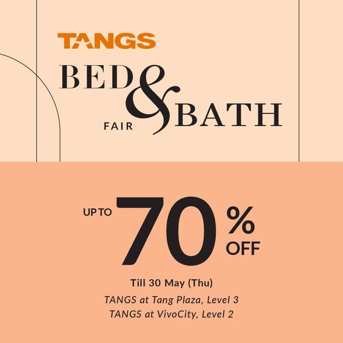 Tangs catalogue in Singapore | Up to 70% off | 29/04/2024 - 31/05/2024