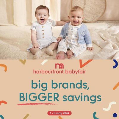Kids, Toys & Babies offers | Big brands, bigger savings in Mothercare | 01/05/2024 - 05/05/2024