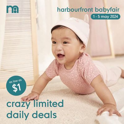 Kids, Toys & Babies offers | Crazy limited daily deals in Mothercare | 01/05/2024 - 05/05/2024