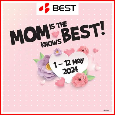 Electronics & Appliances offers in Singapore | Mom is the best! in Best Denki | 03/05/2024 - 12/05/2024