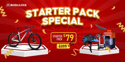 Sport offers in Singapore | Starter pack special in Rodalink | 09/05/2024 - 31/05/2024