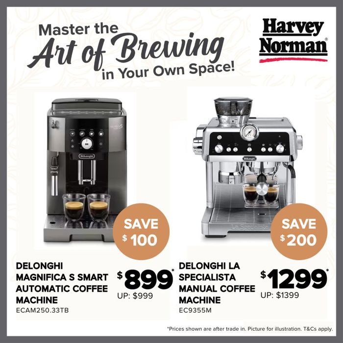 Harvey Norman catalogue in Singapore | Master the art of brewing | 13/05/2024 - 31/05/2024