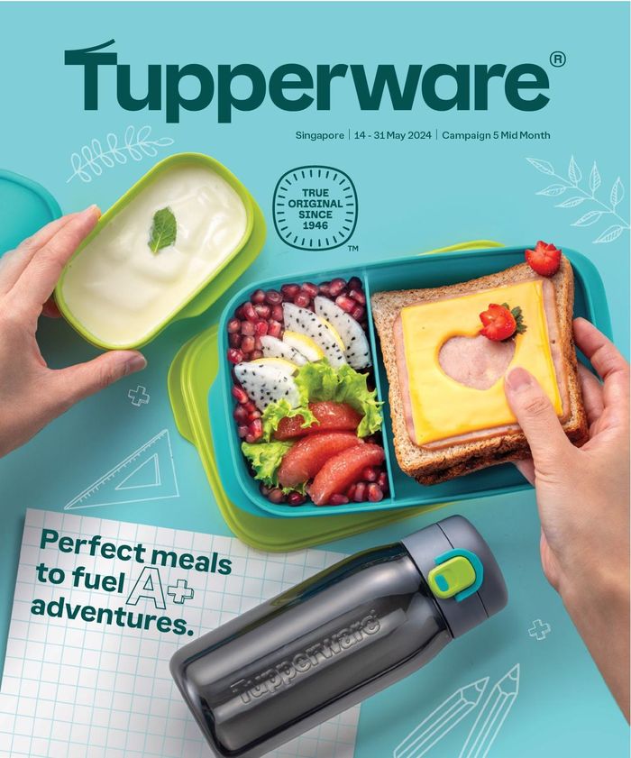 Tupperware catalogue | Perfect meals to fuel adventures | 14/05/2024 - 31/05/2024