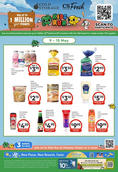 Cold Storage catalogue in Singapore | Kids Run | 14/05/2024 - 15/05/2024