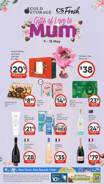 Cold Storage catalogue in Singapore | Mother's Day | 14/05/2024 - 15/05/2024
