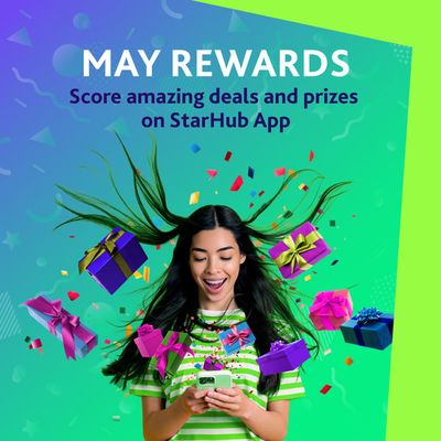 Electronics & Appliances offers in Singapore | May rewards in StarHub | 14/05/2024 - 31/05/2024