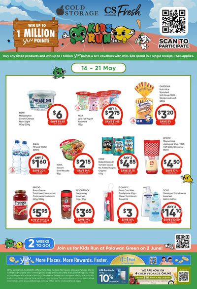 Cold Storage catalogue in Singapore | Kids Run 2024 | 16/05/2024 - 21/05/2024
