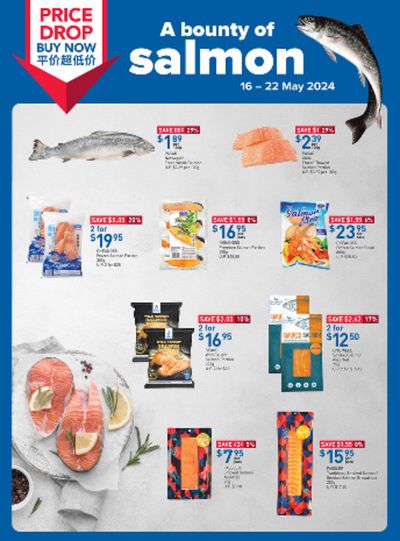 FairPrice catalogue in Singapore | A bounty of salmon | 17/05/2024 - 22/05/2024