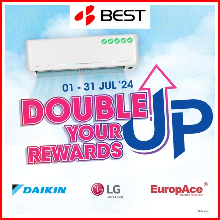 Best Denki catalogue in Singapore | Double your rewards up! | 05/07/2024 - 31/07/2024