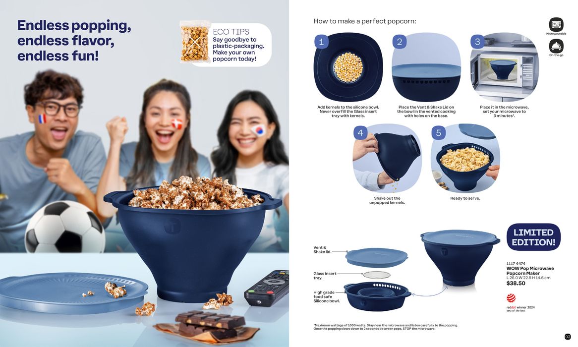 Tupperware catalogue | Pack sustainability in every bite | 15/07/2024 - 31/07/2024