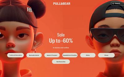 Clothes, shoes & accessories offers in Singapore | Up to 60% off in Pull & Bear | 15/07/2024 - 31/07/2024