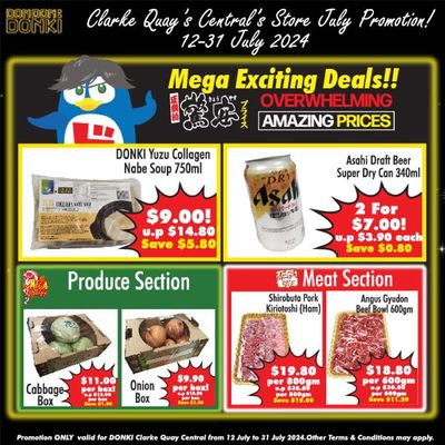 Don Don Donki catalogue in Singapore | Mega exciting deals | 16/07/2024 - 31/07/2024