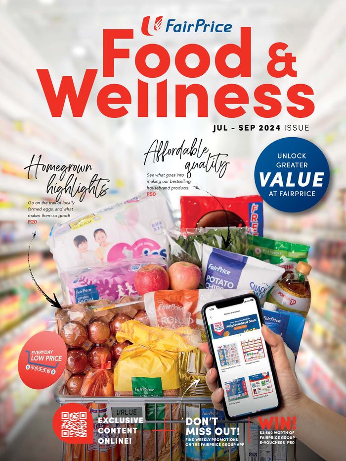 FairPrice catalogue in Singapore | Food & wellness | 16/07/2024 - 30/09/2024