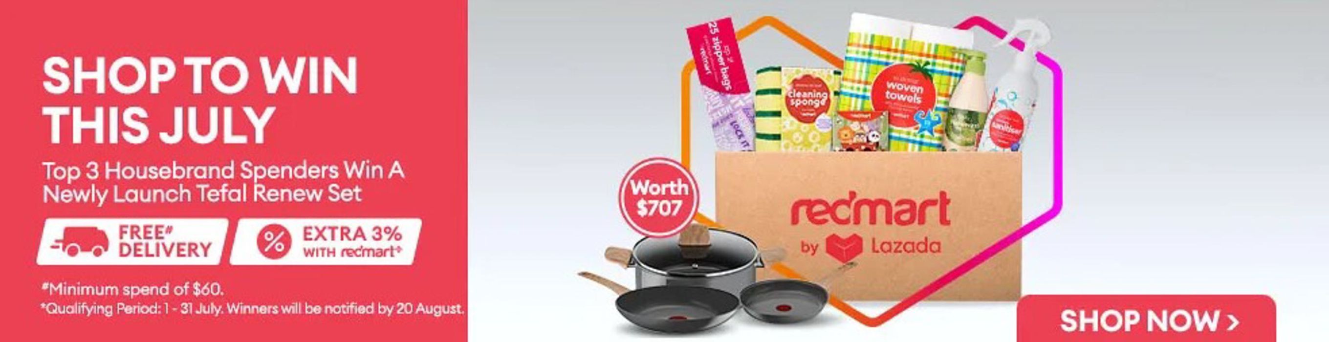 RedMart catalogue | Shop to win this July | 23/07/2024 - 31/07/2024