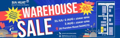 Electronics & Appliances offers in Singapore | Warehouse sale in Sia Huat | 24/07/2024 - 02/08/2024