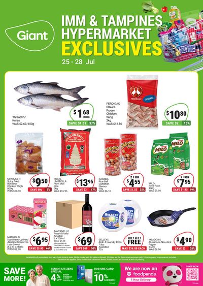 Giant catalogue | IMM & Tampines Hypermarket Exclusives | 25/07/2024 - 28/07/2024