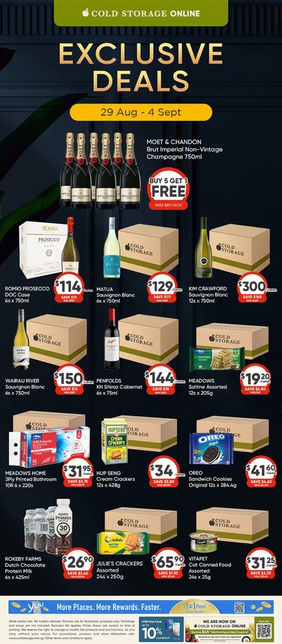 Cold Storage catalogue in Singapore | Online Ad | 29/08/2024 - 12/09/2024