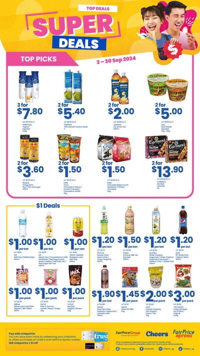 Cheers catalogue in Singapore | Top Deals | 03/09/2024 - 17/09/2024