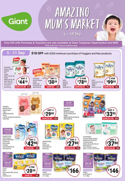 Giant catalogue in Singapore | Amazing Mum's Market | 05/09/2024 - 18/09/2024