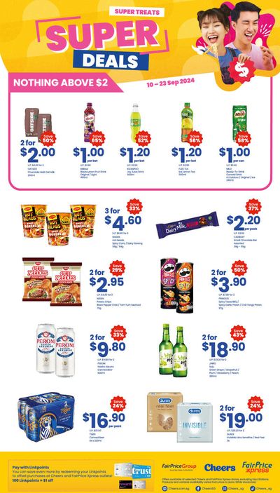 Cheers catalogue in Singapore | Super Treats | 10/09/2024 - 24/09/2024